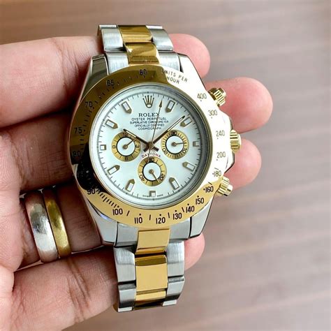 rolex gold with silver|all gold Rolex price.